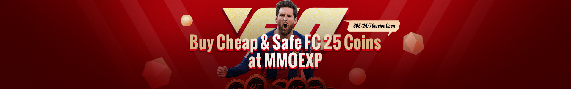 Buy Cheap & Safe FC 25 Coins at MMOEXP